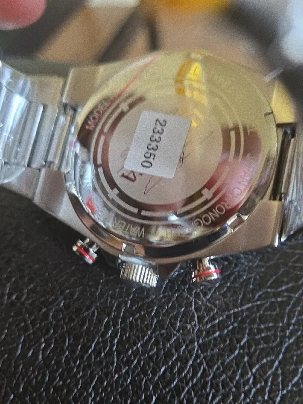 Invicta Men's Chronograph Watch - Red and Silver